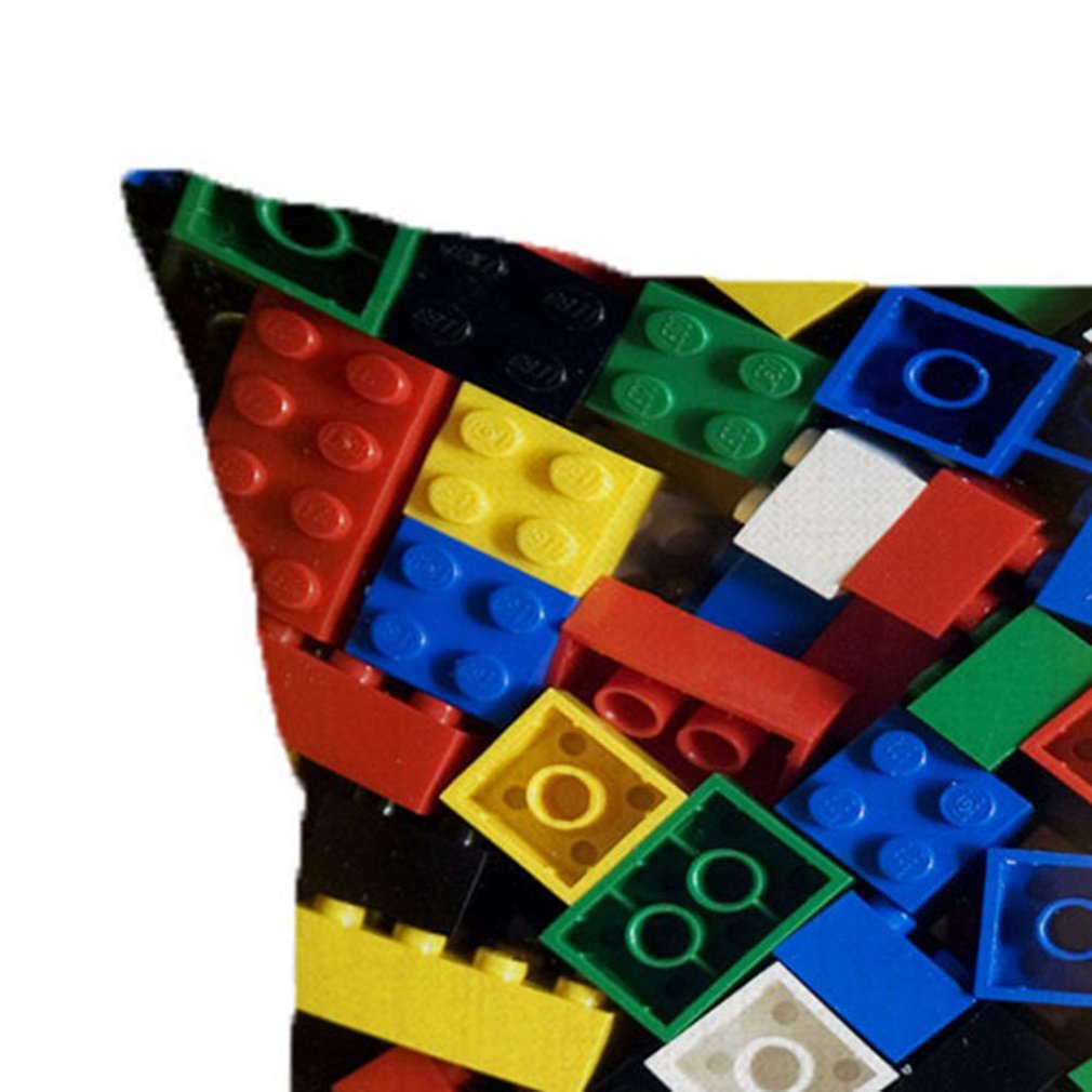 LEGO - Tapis à motifs carrés multicolore 140x200