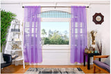 Sheer Curtains. 2 Panels set. - Anna's Linens Store