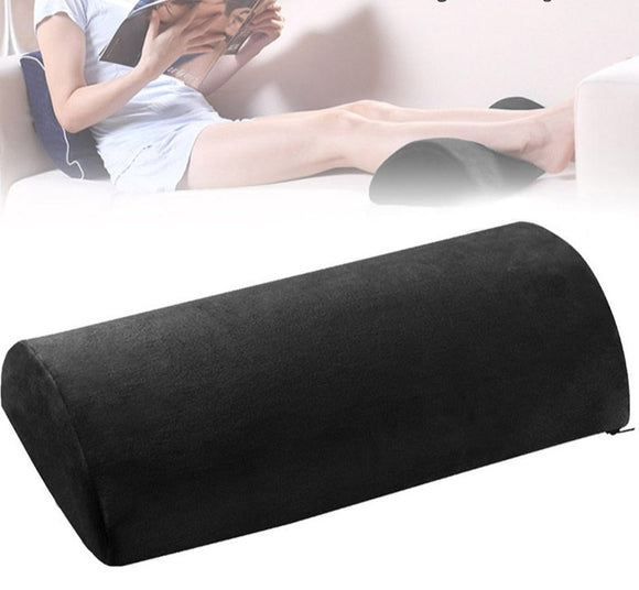 Half Moon Bolster Semi Roll Pillow Ankle and Knee Support Elevation Back  Lumbar Neck Pain Relief Premium Quality Memory Foam - Anna's Linens