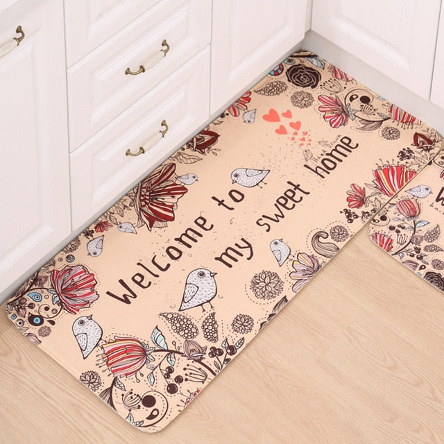 Long Kitchen Mat Bath Carpet Floor Mat Home Entrance Doormat